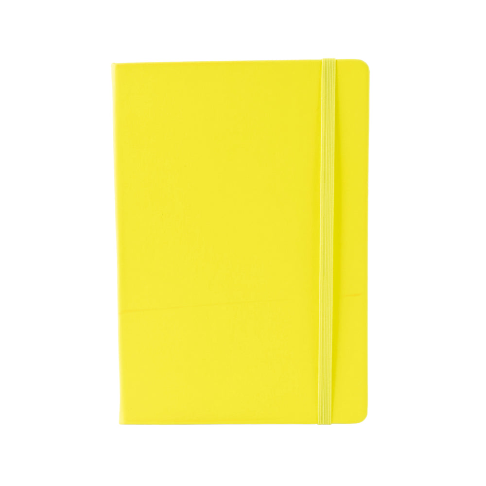 Vivid Collection A5 PU Notebook - YELLOW